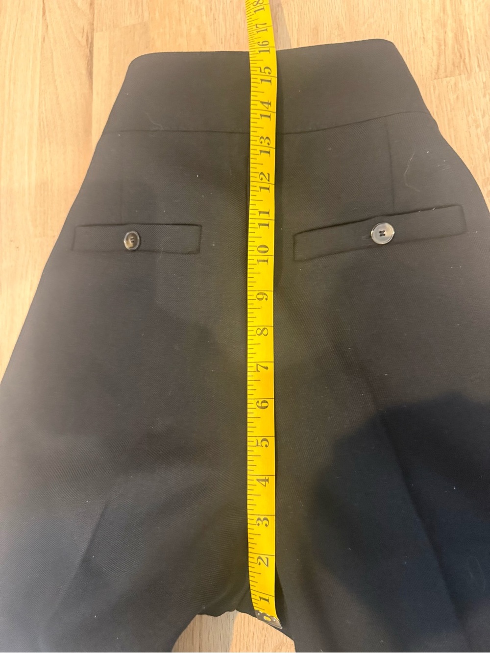 Sezane Damon Wide-Cuff Trousers - sz 34 Women's - Picture 10 of 12
